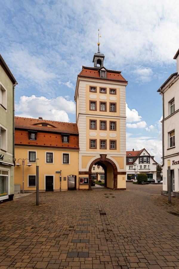 Pension Altstadt Borna Bagian luar foto