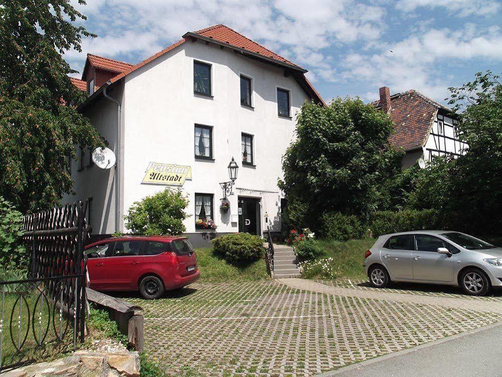 Pension Altstadt Borna Bagian luar foto